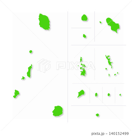 東京都の離島地図 東京都の離島地図 140152499