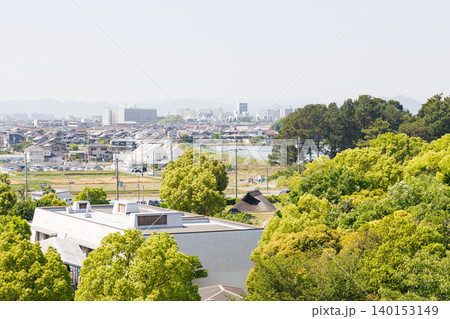 展望台から見た播磨の町並み(ロゴ、看板修正済み) 展望台から見た播磨の町並み(ロゴ、看板修正済み) 140153149