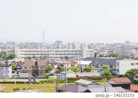 展望台から見た播磨の町並み(ロゴ、看板修正済み) 展望台から見た播磨の町並み(ロゴ、看板修正済み) 140153155