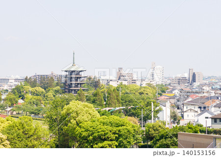 展望台から見た播磨の町並み(ロゴ、看板修正済み) 展望台から見た播磨の町並み(ロゴ、看板修正済み) 140153156