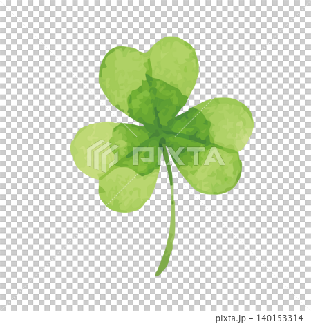 Watercolor-style clover illustration Watercolor-style clover illustration 140153314