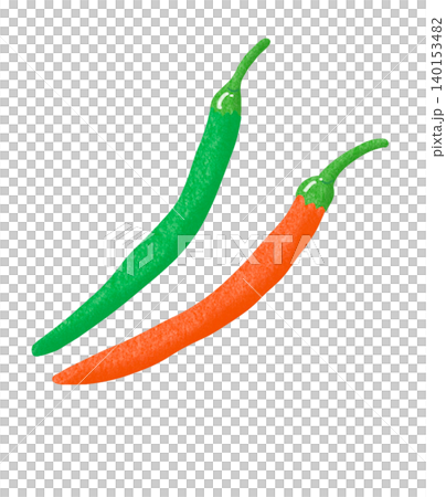 とうがらしのイラスト 140153482