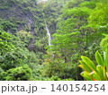 フレンチポリネシア　タヒチ島　ファアルマイの滝　ジオラマ風 140154254