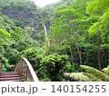 フレンチポリネシア　タヒチ島　ファアルマイの滝　ジオラマ風 140154255
