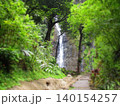 フレンチポリネシア　タヒチ島　ファアルマイの滝　ジオラマ風 140154257