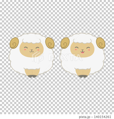 Icon of two sheep 140154261