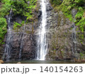 フレンチポリネシア　タヒチ島　ファアルマイの滝　ジオラマ風 140154263