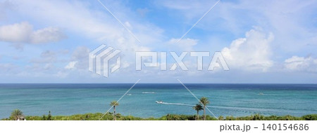 沖縄の青い海と空 夏のリゾート 沖縄の青い海と空 夏のリゾート 140154686