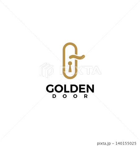Home door entrance logo design Home door entrance logo design 140155025