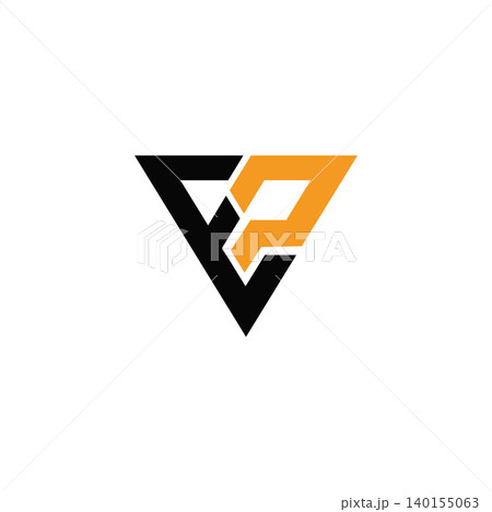 EP Triangle letter modern logo design EP Triangle letter modern logo design 140155063
