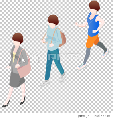 Walking Women Walking Women 140155846