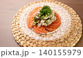 スライストマトとシソを添えた豚しゃぶサラダ、さっぱり美味しい夏に食べたい冷しゃぶ料理 140155979