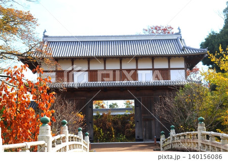 水戸城 百名城 茨城県 水戸市 大手門 水戸城 百名城 茨城県 水戸市 大手門 140156086