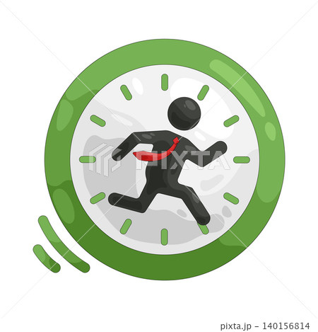 Illustration of Work time Illustration of Work time 140156814