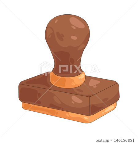 Illustration of stamp Illustration of stamp 140156851