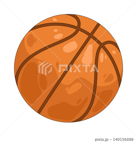 Illustration of basketball ball Illustration of basketball ball 140156886