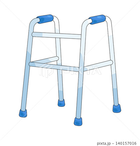 Illustration of walking aid Illustration of walking aid 140157016