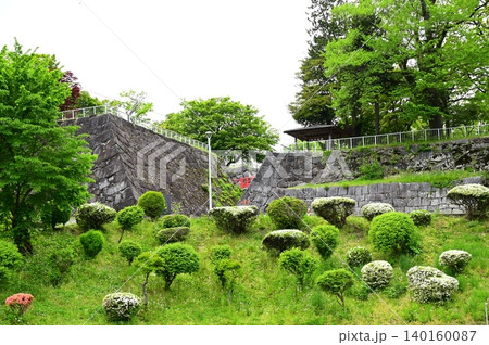 杜と水の都盛岡市 盛岡城跡公園（五月） 140160087