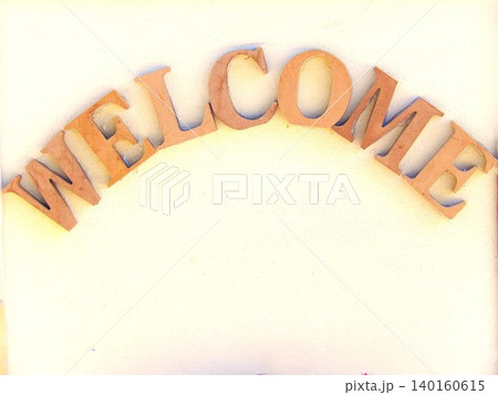 WELCOMEの文字列 140160615