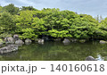 五月の新緑が力強い庭の風景 140160618