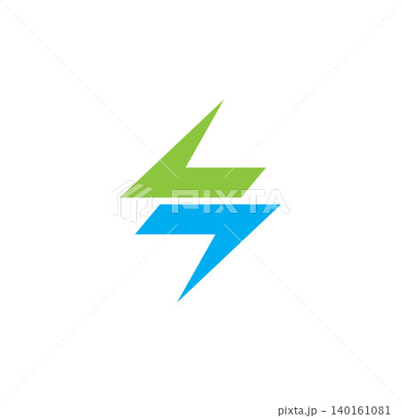Power lightning logo 140161081