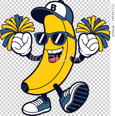 banana, cheerleader, cartoon 140161112