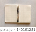 開いたノート 140161281