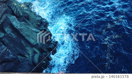 崖から見た海 崖から見た海 140161578