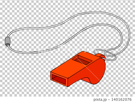 Whistle, simple illustration Whistle, simple illustration 140162076