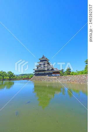 長野県松本市、国宝松本城の風景 長野県松本市、国宝松本城の風景 140162557