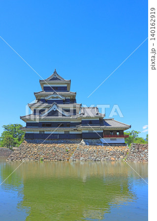 長野県松本市、国宝松本城の風景 長野県松本市、国宝松本城の風景 140162919