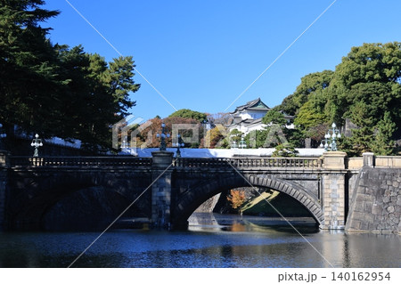 江戸城二重橋の風景 江戸城二重橋の風景 140162954