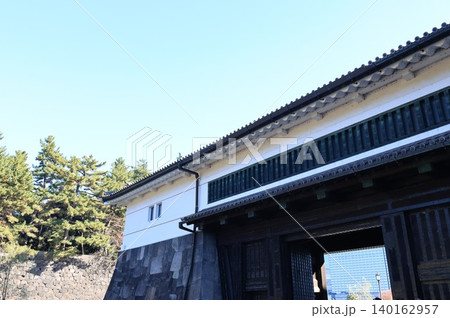 江戸城桜田門渡り櫓の建物 江戸城桜田門渡り櫓の建物 140162957