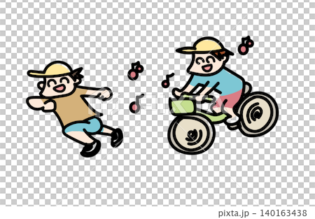 小學生放學後玩耍的插圖 | 朋友、戶外遊戲和兒童團體的圖片素材 小學生放學後玩耍的插圖 | 朋友、戶外遊戲和兒童團體的圖片素材 140163438