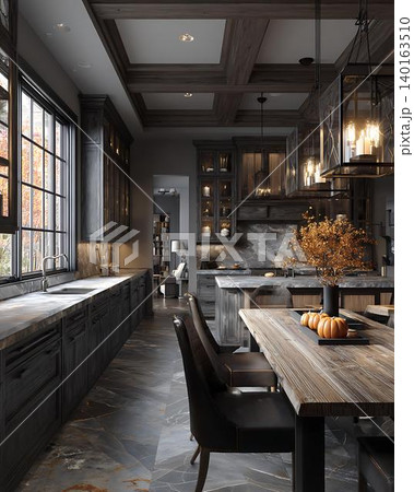 dining room with a large dining room dining room with a large dining room 140163510