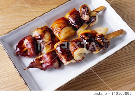 烏賊串焼き 烏賊串焼き 140163899