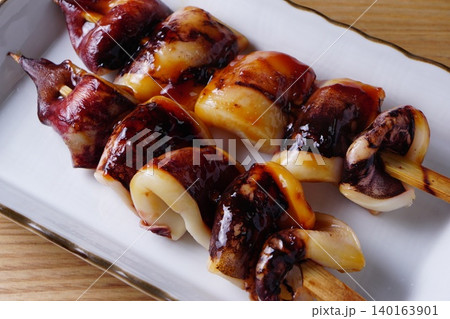 烏賊串焼き 烏賊串焼き 140163901
