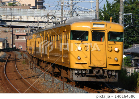 広島エリア:山陽本線115系電車(下関車:N編成) 広島エリア:山陽本線115系電車(下関車:N編成) 140164390