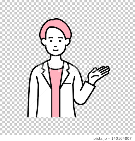 Female doctor to guide Female doctor to guide 140164807