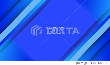 青色の斜線で構成された幾何学的な背景素材 青色の斜線で構成された幾何学的な背景素材 140168009
