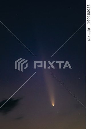 宇宙の神秘を感じる紫金山アトラス彗星 宇宙の神秘を感じる紫金山アトラス彗星 140168028