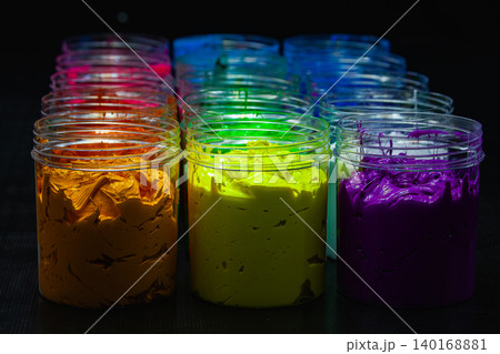 Color Harmony Vivid Jars that Inspire Imagination Color Harmony Vivid Jars that Inspire Imagination 140168881