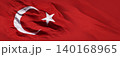 Turkish flag  140168965