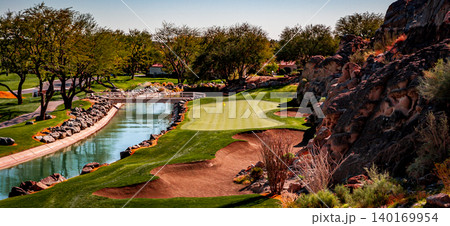 golf course, Palm Springs, California golf course, Palm Springs, California 140169954