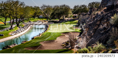 golf course, Palm Springs, California golf course, Palm Springs, California 140169973