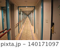 クルーズ船の客室の廊下 140171097