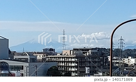 街並みと富士山 街並みと富士山 140171869