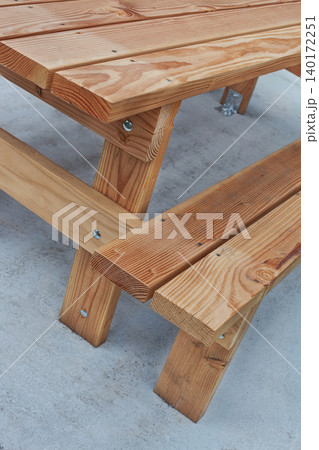 Pine wood bench and table Pine wood bench and table 140172251