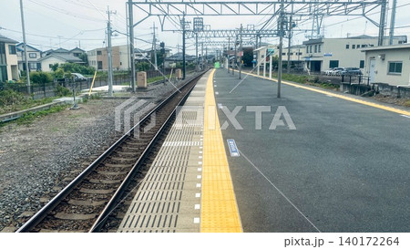 武蔵嵐山駅ホームから見た風景 140172264