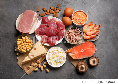 High protein foods selection, Protein sources High protein foods selection, Protein sources 140173088